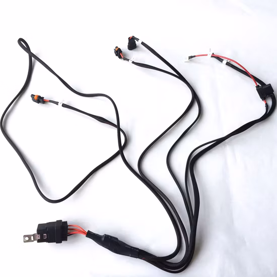 Пользовательский грузовик, мотоцикл, 4 8-контактный автомобильный кабель, трактор, прицеп, экскаватор, жгут проводов топливной форсунки